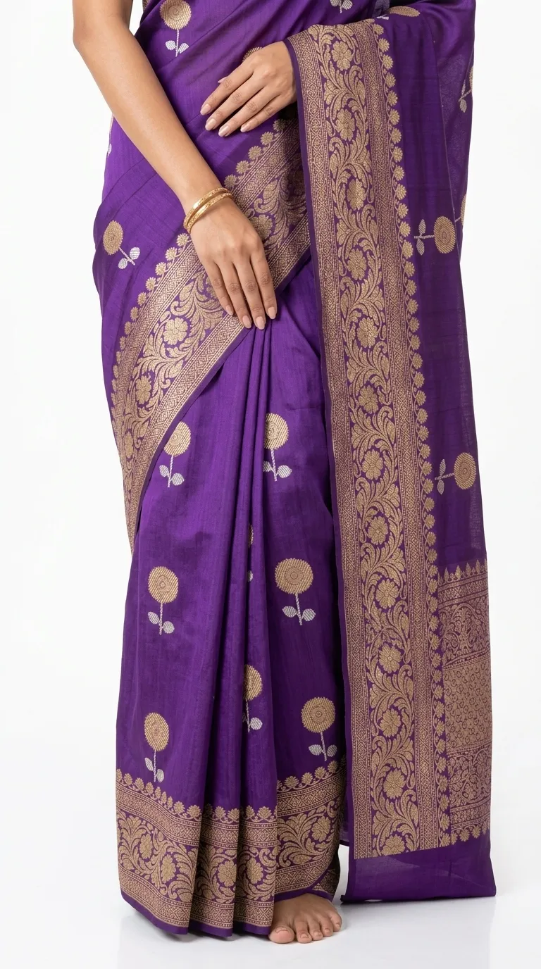 Embellished, Embroidered Bollywood
                                    Organza Saree (Green)