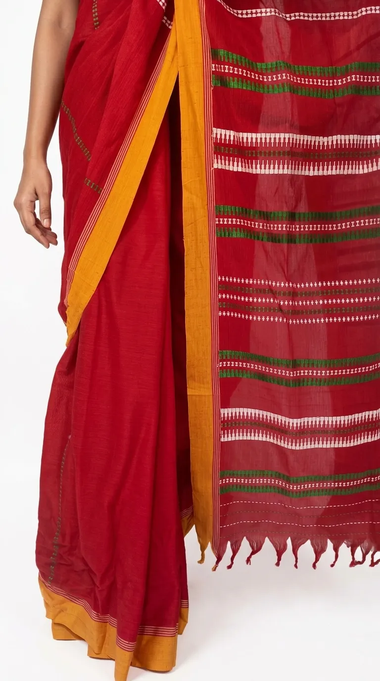 Embellished, Embroidered Bollywood
                                    Organza Saree (Green)