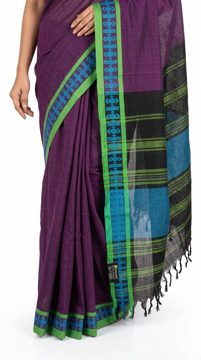 Embellished, Embroidered Bollywood
                                    Organza Saree (Green)
