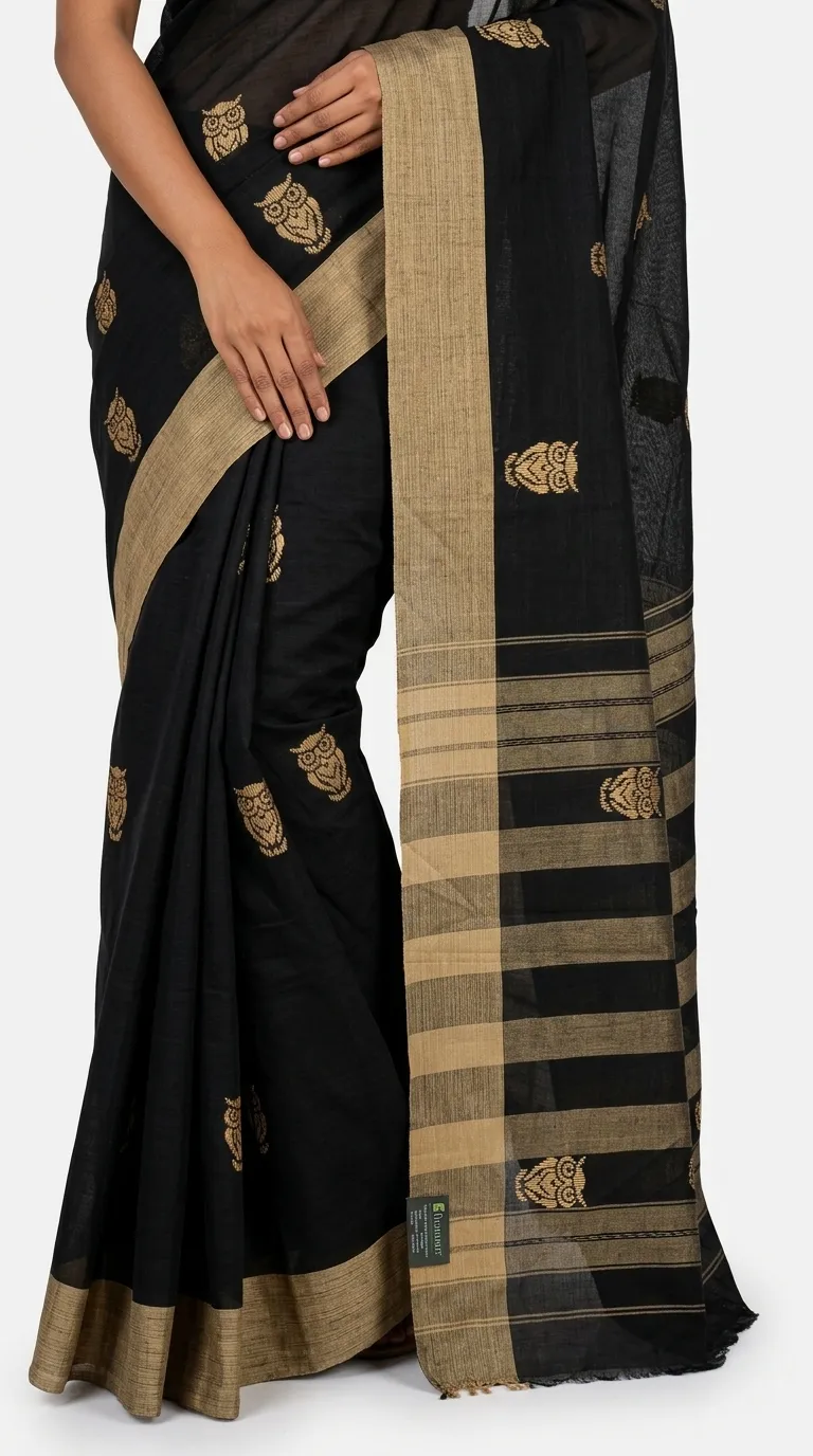 Embellished, Embroidered Bollywood
                                    Organza Saree (Green)