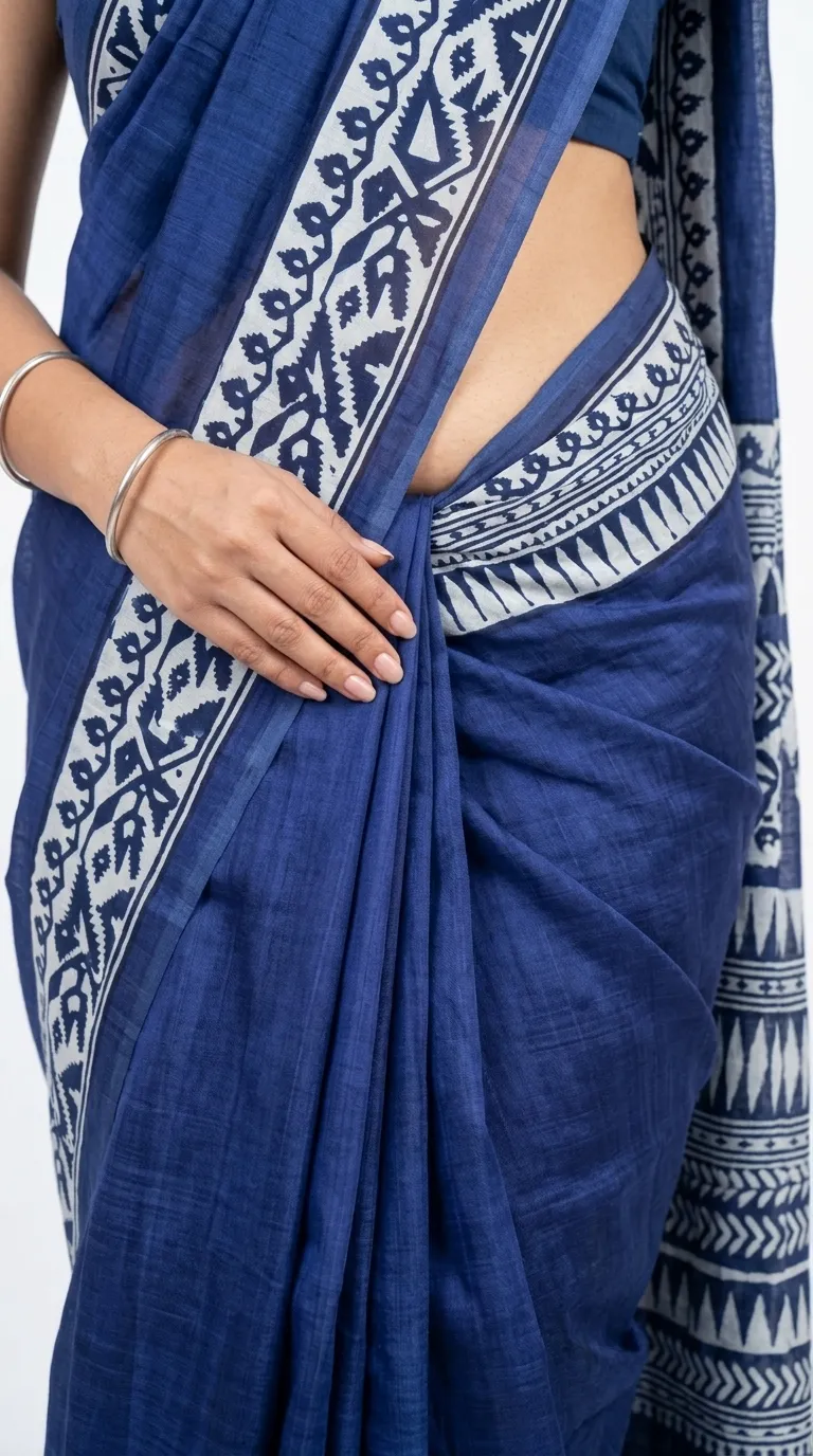 Embellished, Embroidered Bollywood
                                    Organza Saree (Green)
