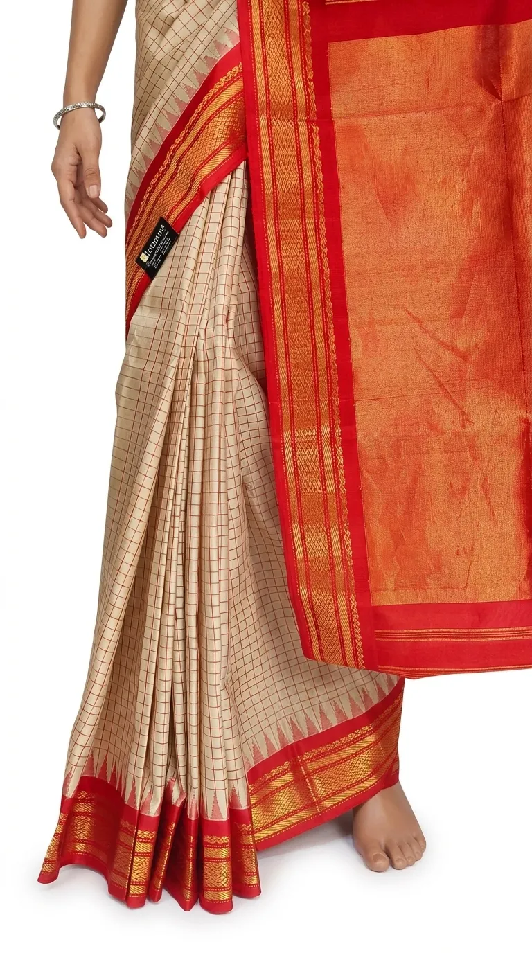 Embellished, Embroidered Bollywood
                                    Organza Saree (Green)