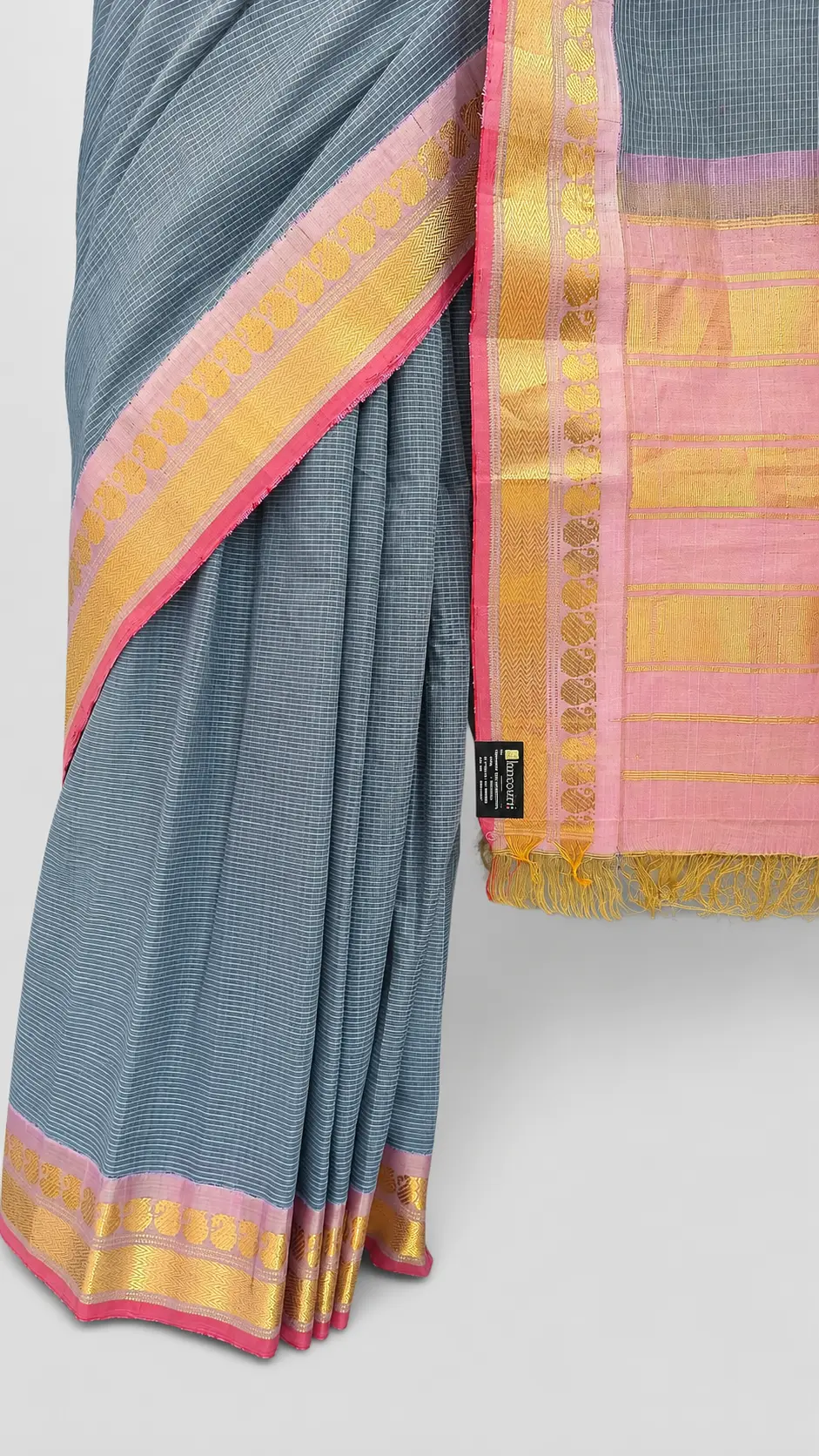 Embellished, Embroidered Bollywood
                                    Organza Saree (Green)