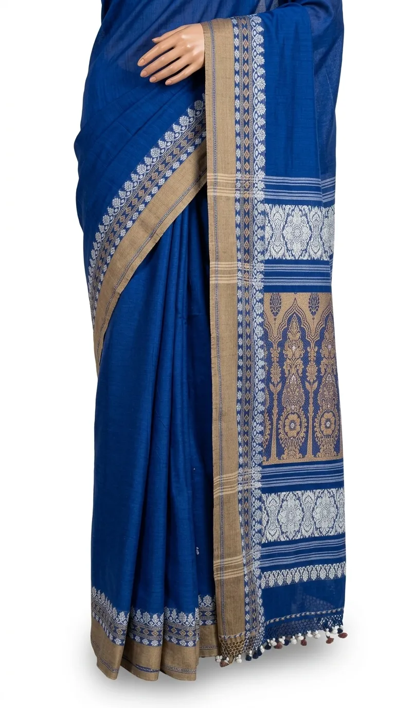 Embellished, Embroidered Bollywood
                                    Organza Saree (Green)