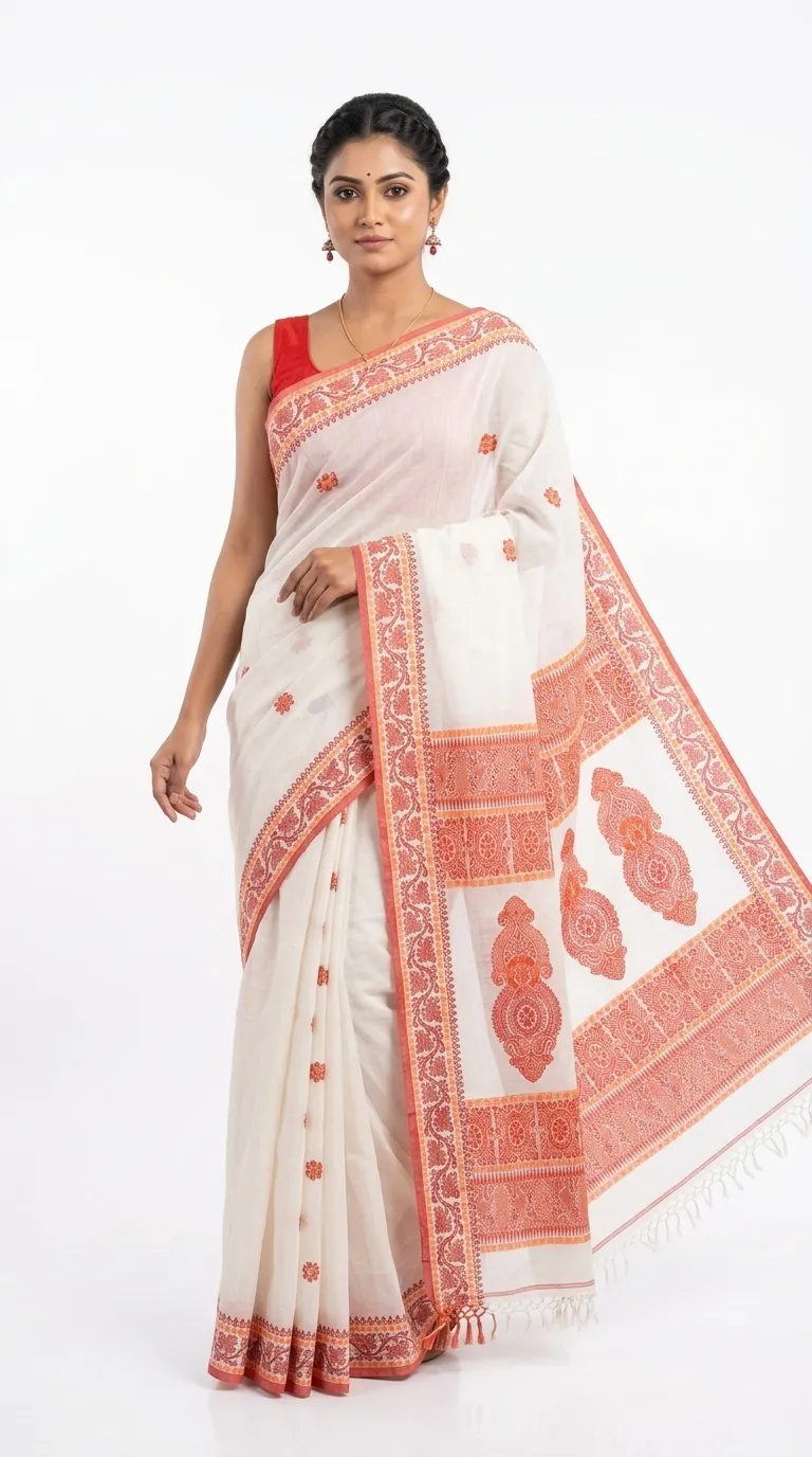Embellished, Embroidered Bollywood
                                    Organza Saree (Green)
