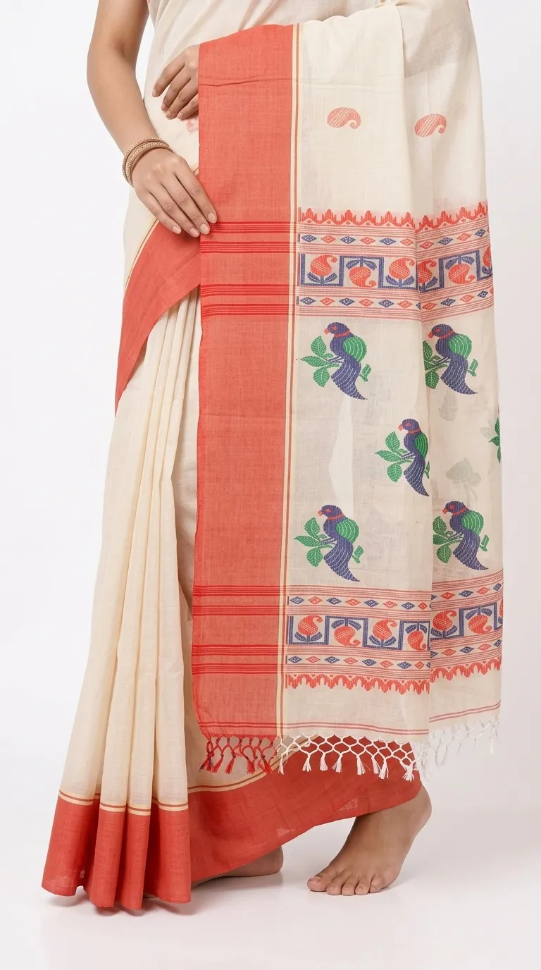 Embellished, Embroidered Bollywood
                                    Organza Saree (Green)