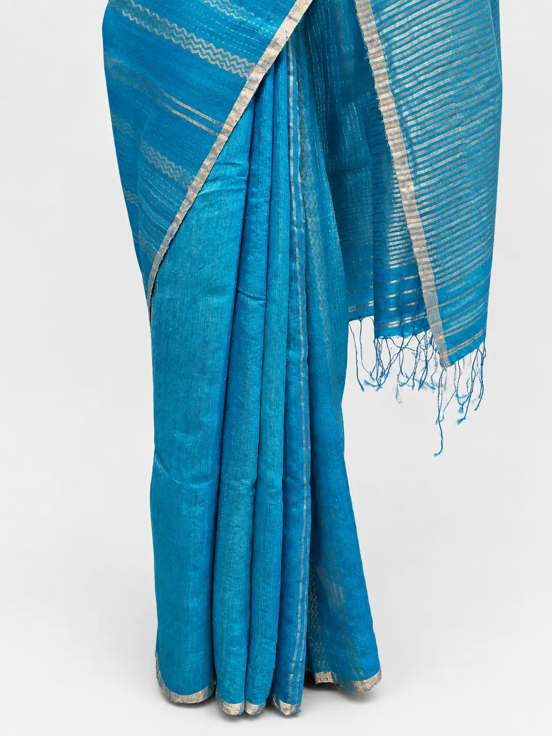 Embellished, Embroidered Bollywood
                                    Organza Saree (Green)