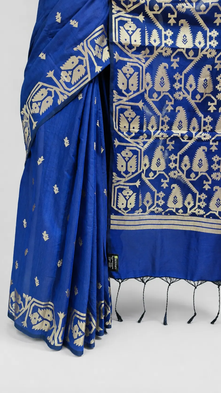 Embellished, Embroidered Bollywood
                                    Organza Saree (Green)