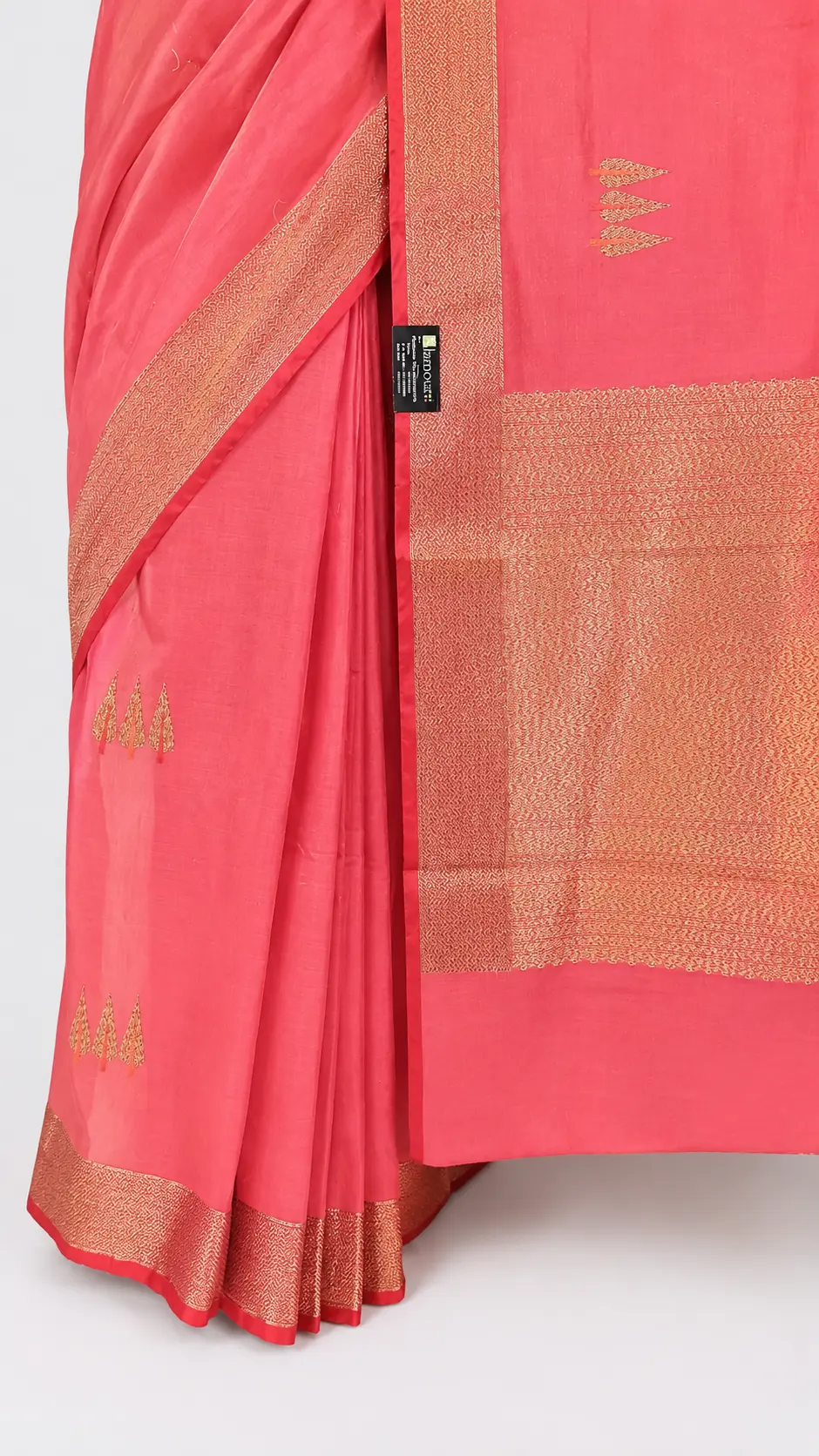 Embellished, Embroidered Bollywood
                                    Organza Saree (Green)