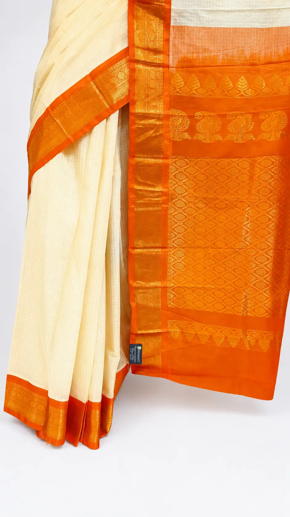Embellished, Embroidered Bollywood
                                    Organza Saree (Green)