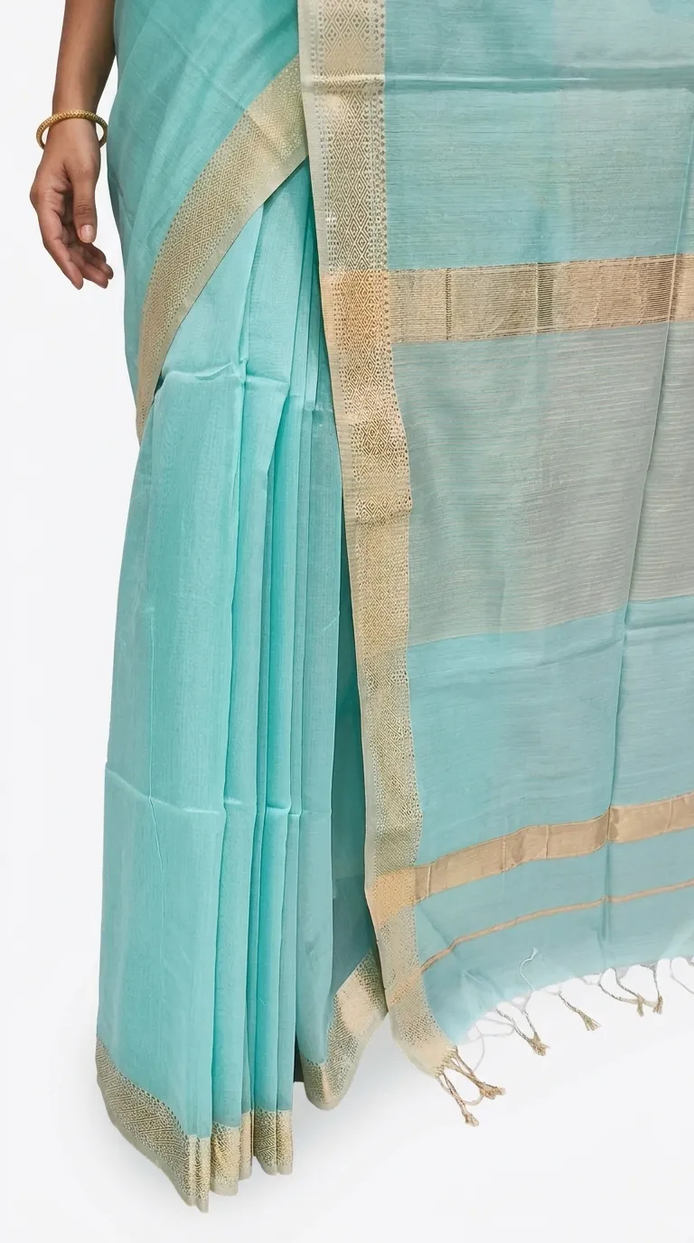 Digital Print Daily Wear Silk Blend Saree