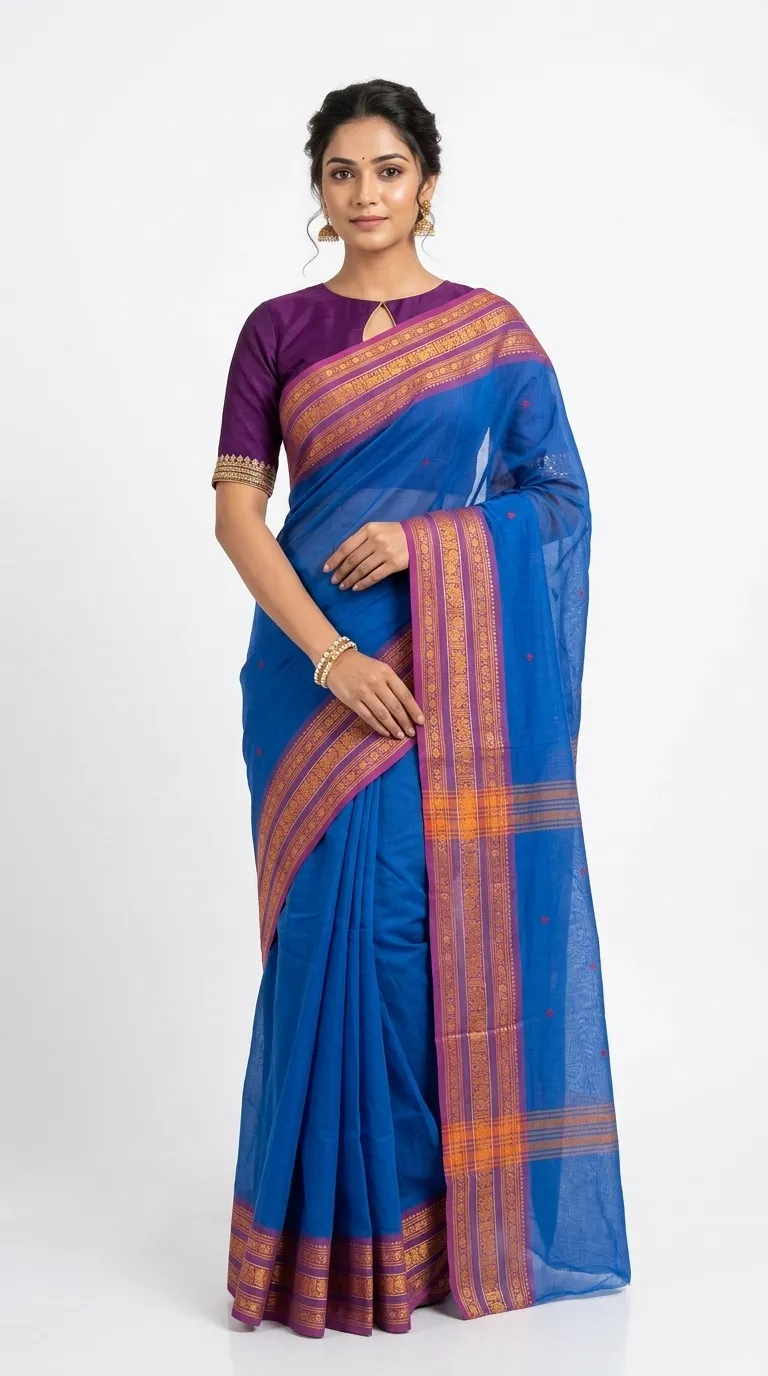 Embellished, Embroidered Bollywood
                                    Organza Saree (Green)